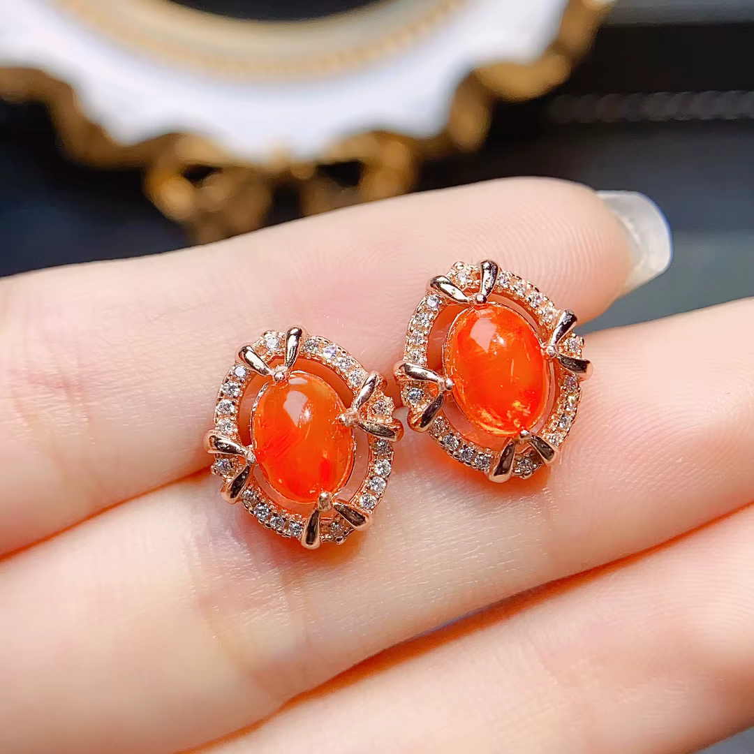 Vintage Mexican Fire Opal Ring