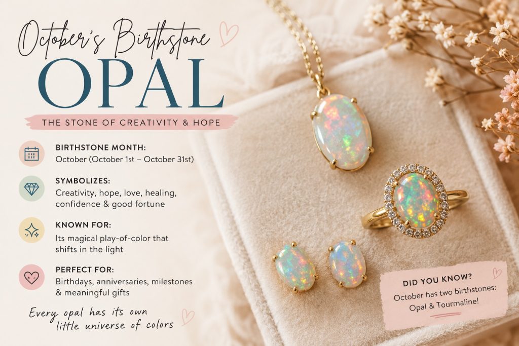 what month is the birthstone opal