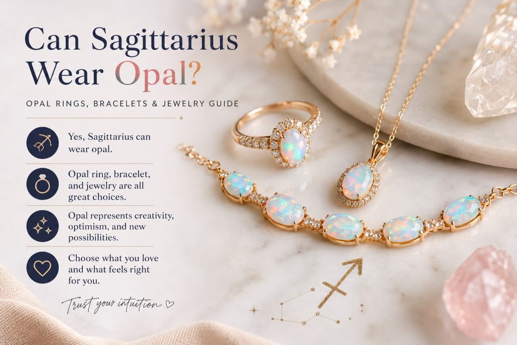 can sagittarius wear opal