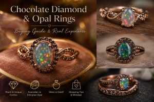 Chocolate Diamond And Opal Ring: The Combination I Didn’t Expect to Fall in Love With