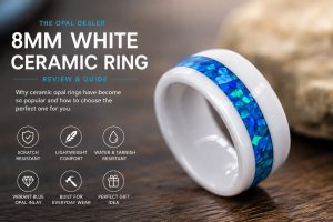 The Opal Dealer 8mm White Ceramic Ring: Is It Worth Buying?