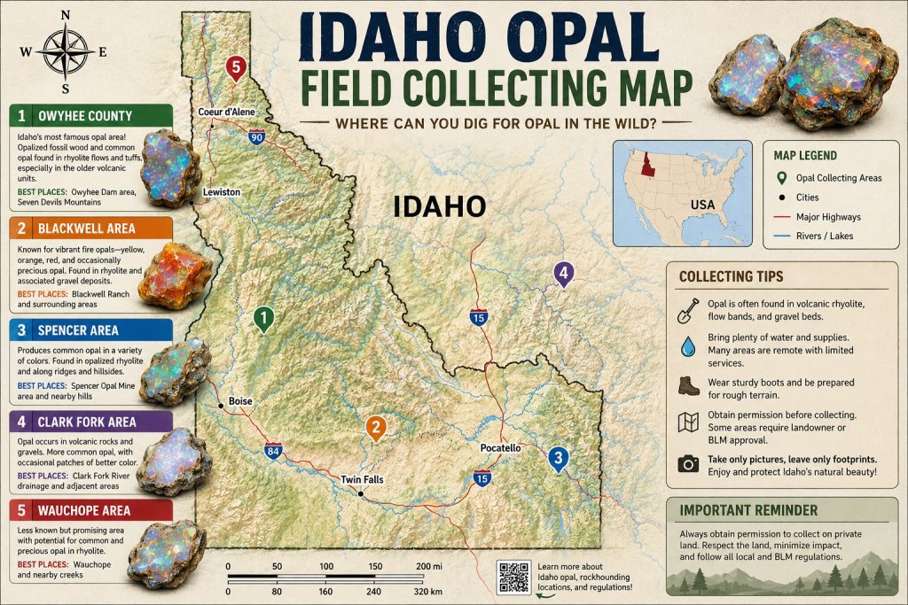 Where Can You Find Opals In Idaho