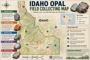 Mapping Idaho’s Wild Opals: Where Can You Find Opals In Idaho